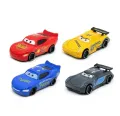 4 Pcs Mini DieCast McQueen Pull Back Car – Disney Pixar Rust-eze Dinky Toy Car for Kids. 