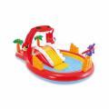Intex – Happy Dino Play Center Paddle Pool for Kids With Toys (8.5 ft long) – 57160. 