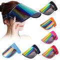 Fashion UV Protection Sun Protection Sun Hat Summer Men/women Universal Sun Visor Hat Hat Cover Face Shield. 