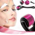 BEST SELLING Derma Roller 0.5mm For Wrinkles Acne Scar Removal Hyperpigmentation Boosts Collagen and Evens out Skin Tone Hair Regrowth. 