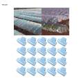 20x Film Netting Greenhouse Film Clamps Greenhouse Covering Accessories Greenhouse Hoops Film Clamps for Garden for Plants Gardening Farming. 