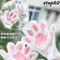 Niacinamide cat's claw hand mask moisturizing, moisturizing, whitening hand care hand mask, foot mask, skin care hand cream, anti-dryness. 