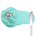 Diy Fluffy Slime Butter Slimes Fruit Kit Soft Stretchy Non-sticky Cloud Slimes Making Set Scented Toy Party Favors for Kids Gift. 