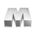 Alphabet Cake Baking Mold Silver Tin (M). 