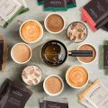 Hotel Chocolat Velvetiser Hot Chocolate Machine Complete Starter Kit, Copper. 