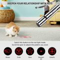 TEFIRE Upgrade Laser Pointer, Rechargeable Cat Laser Toy, USB Kitten Toys Laser Pen, 7 Adjustable Patterns Small Laser Light Interactive Cat Toys for Dogs, Pets. 