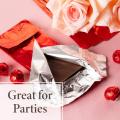 Beautiful Red Color Chocolate Wrapping Aluminum Foil - Aluminum Foil for Chocolate Wrapping - Chocolate Wrapper Tin Foil Roll - Best for Wrapping Chocolates, Candies, Toffies, and more. 