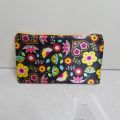 Quotes and Floral Patterns Flat pouches for GIRLS - Digitally Printed Pencil Cases for boys and girls. 