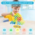 Tetra Tower Game Stacking Blocks Stack Building Blocks Balance Puzzle Board Assembly Bricks Educational Toys for Children Adults. 
