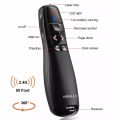 Logitech R400 - RF 2.4 GHz Wireless Presenter USB Presentation Powerpoint Clicker Presentation Remote Control Pointer Slide Advancer Changer PPT PowerPoint Presentation. 