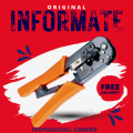 INFORMATE RJ45 RJ11 Modular Crimping Tool Professional HT-568R. 