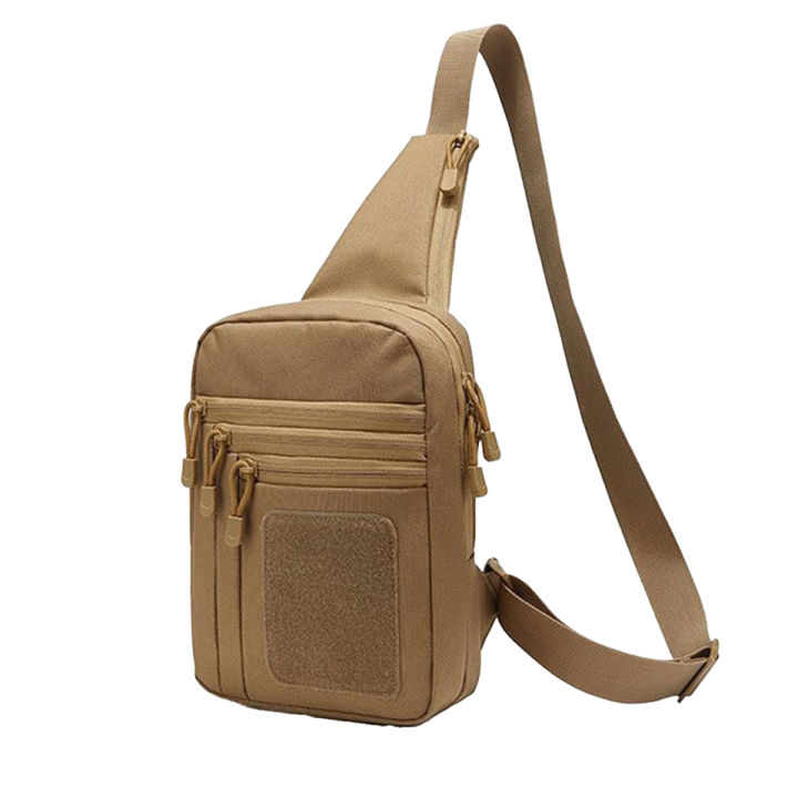 Outdoor Chest with Pistols Holster Multifunction Military Airsoft Training Shoulder Bag Tactical CS Crossbody Sling Bags
