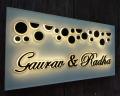 Customize Light nameplate | Light house name plate | nameplate | stylish nameplate | Modern nameplate for house | nameplate for house | light nameplate for house. 