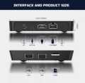 X96Q Pro | 8GB-128GB | Android 13 | 4K Resolution | Android TV Box. 