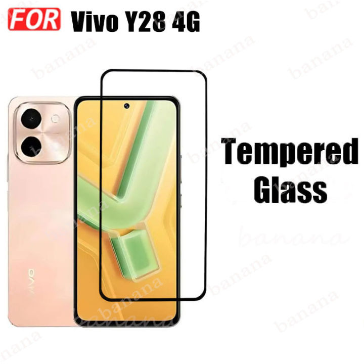 Vivo V2043 Tempered Glass Full Cover Film for V2032 V2026 V2029 V2027 V2052 V2038 V2033 V2042 V2037 V2048 V2062 V2022 V2023 V2025 V2030 Screen Protector