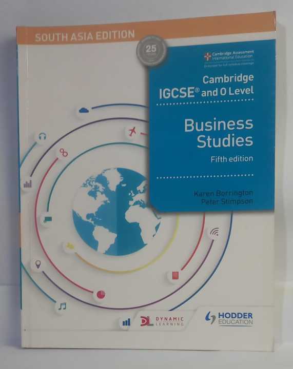 Cambridge IGCSE and O Level Business Studies 5th edition by Karen ...