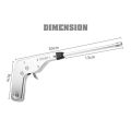 Manual Gun Lighter, Electronic Fire Pulse Ignitor, Metal Spark Stove Lighter. 