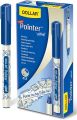 Dollar Wow Fineliner Pens - Pack of 10 - Blue Ink - 0.3mm Ultra Fine Tip Pointer for Writing, Sketching & Drawing - School & Office Stationery. 