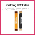16Pin 0.5mm Pitch FPC Shielded Cable for 5, with Shielding and PCIe Differential Pair Impedance Control Easy to Use. 