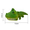 Resin Aquarium Ornaments Fish Tank Aquascaping Crocodile Pneumatic Decoration. 