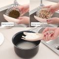 Multifunctional Rice Washing Spoon Bean Washer Cleaning Drain Filter Kitchen Tool. 