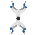 Titration Clip Laboratory Chemistry Bilateral Iron Burette Clamp Dropper Holder Experiment Fixing Accessory. 
