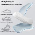 【HOT】 Height Increase Insoles For Men Women Shoes Flat Feet Arch Support Orthopedic Insoles Sneakers Heel Lift Memory Foam Shoe Pads. 