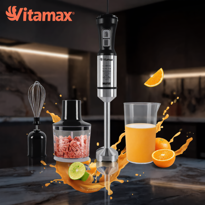 Vitamax%204%20in%201%20Hand%20Blender%20Machine%201000W%20Powerful%20Motor%2012-Speed%20Immersion%20Blender%20with%20Egg%20Beater%20Milk%20Frother,%20Chopper%20juicermachine%20100%25%20Copper%20Motor%20%7C%204%20Blades%20%7C%20Chopper%20+%20Whisk%20+%20Measuring%20Cup%20%7C%20Hand%20Mixer%20for%20Kitchen%20Use%20%E2%80%93%20Model%20VM-818%20-%20Image%203