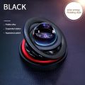Crystal Ball Rotating Solar Powered Car Dashboard Air Freshener Perfume. 