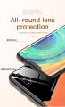 Lenuo For Huawei Honor 20 / Nova 5T Case Leather Texture Car Magnetic Holder Back Cover Soft Silicon Frame Shockproof Casing. 