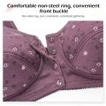 Comfort-Fit Maternity Bras with Button Closure for Pregnancy Support - Nursing Friendly Intimates. 
