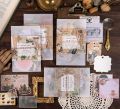27PCS A Brief History of Art Series Basic Material Paper Set Vintage Stickers Craft Journal Planner Diary DIY Scrapbooking Sticker. 