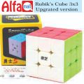Rubik's cube 3x3 BUY 1 GET ONE FREE |Rubiks Cube 3x3 Stickerless  Speed Cube, Qiyi Rubik Cube Super Fast Problem-Solving Challenging Retro Fidget Toy Travel Brain Teaser. 