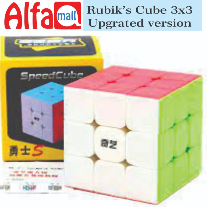 Rubik's%20cube%203x3%20BUY%201%20GET%20ONE%20FREE%20%7CRubiks%20Cube%203x3%20Stickerless%20%20Speed%20Cube,%20Qiyi%20Rubik%20Cube%20Super%20Fast%20Problem-Solving%20Challenging%20Retro%20Fidget%20Toy%20Travel%20Brain%20Teaser%20-%20Image%203