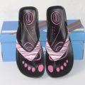 Original Thai Synthetic Leather Upper & PU Sole Slippers For Women A0894. 
