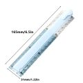 Multifunctional 30CM Foldable Ruler Foldable Easy Storage Straight Ruler Clear Scale Measuring Ruler School Office. 