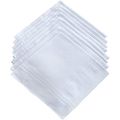white rumal for men in premium quality (6 rumal). 