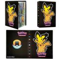 Japanese cartoon Pokemon card Pokemon photo album Anime Pokemon game card holder loose-leaf collection folder toy children gifts. 