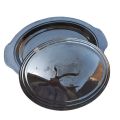 Serving Rice Dish | Salan Bowl with Lid Black Melamine. 