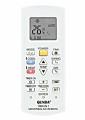 Universal Remote AC Split & Inverted with LCD 1000 In 1 - White. 
