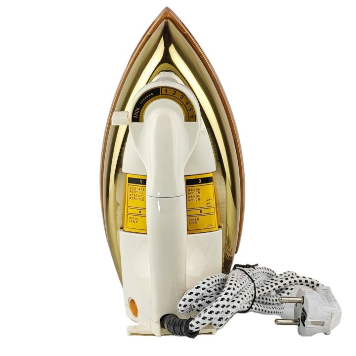 Iron%20%20%20*Original%20Dry%201000%20Watts%20Made%20In%20Japan%20Heavy%20Duty%20Deluxe%20Automatic%20dry%20Iron%20White%20Gold%20Plated%20High%20Quality%20Home%20Appliances%20-%20Image%202