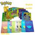 Pokemon New style PVC Diamond Shiny Cards VMAX VSTAR GX Pikachu Arceus Anime English Plastic Card children Christmas toys gifts. 