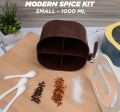 4 Grid Portion Spice Jar Container 4 In 1 Partition Kitchen Seasoning Box Masala Box Set  Square Pepper Pot Box Spice Rack Kitchen Storage 4 Compartments Salt Box Achar Jar Dry Fruits Box Soup Spices. 