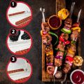 Kebab Maker, Manual Kabab Mold, Outdoor BBQ Kofta Kababs Maker Tool, Turkish Kabab, Easy to Use for Barbecue.. 