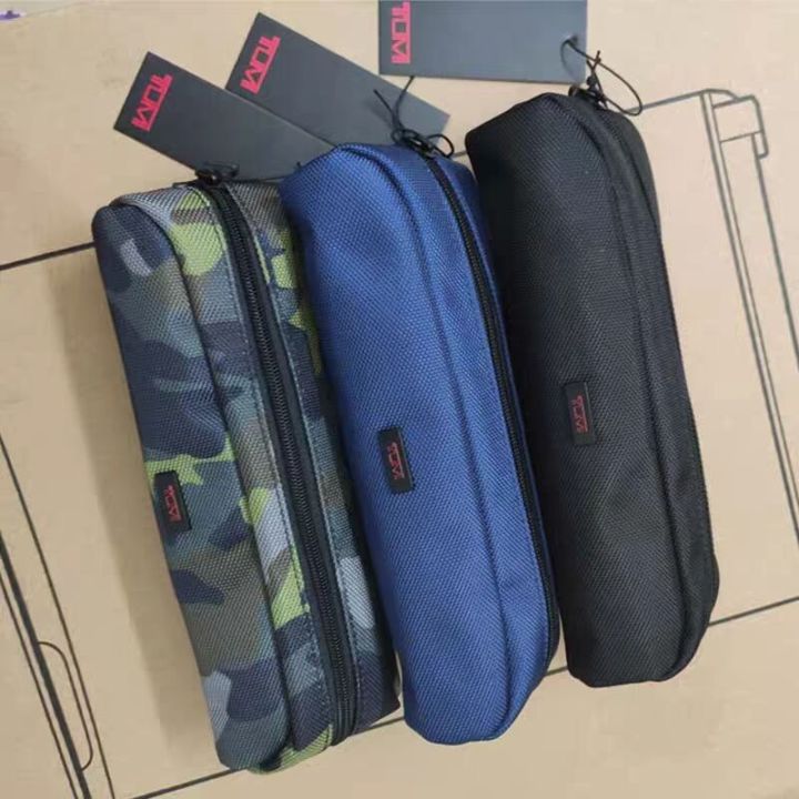 Ready stock Tumi power pack Pencil Bag make-up bag men and women travel large-capacity hand-held bag