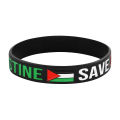 TanXinshan Free Palestine Flag Palestine Bracelet Silicone Bracelet International Commemorative Wristband. 
