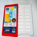Ice Tray with Lid Large Cubes Ice Cubes Trey Plastic Mould. 