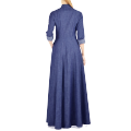 Denim turkish Gown for girls Pakistan abaya. 