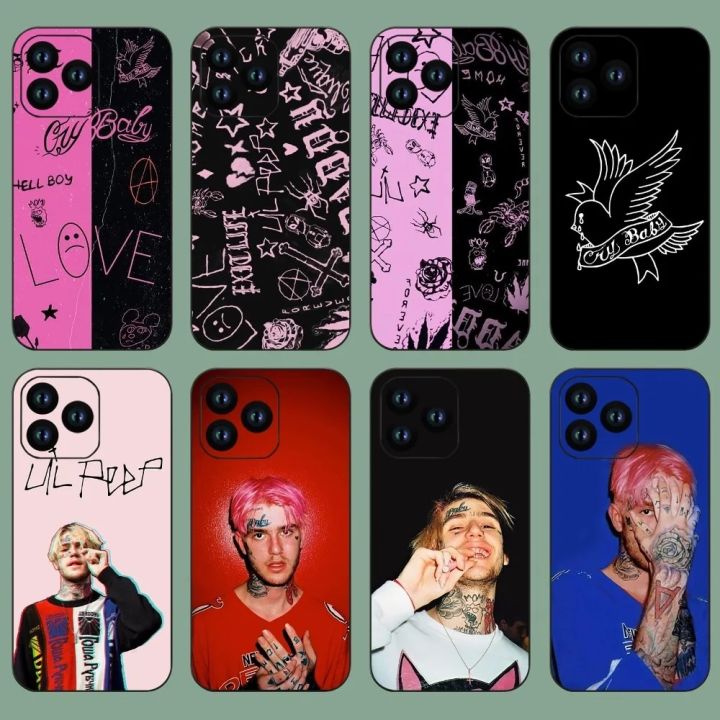 Rapper Lil Peep Phone Case For iPhone 11 12 13 14 15 Mini Pro XS Max X S Plus XR Shell