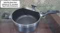 Induction Base Non Stick Saucepan 24cm XL Milk Tea Pan with Handle Heavy Gauge Imported Cooking Pot. 